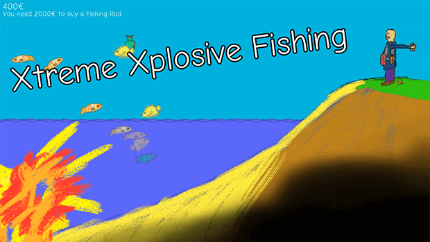 Xtreme Xplosive Fishing Banner