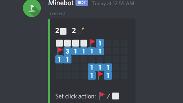 Minesweeper Discord Bot Banner